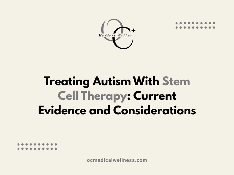 Treating Autism With Stem Cell Therapy