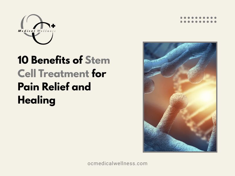 Benefits of Stem Cell Treatment for Pain
