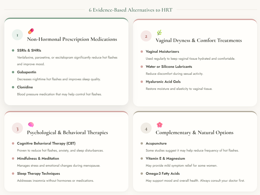 Based Alternatives to HRT