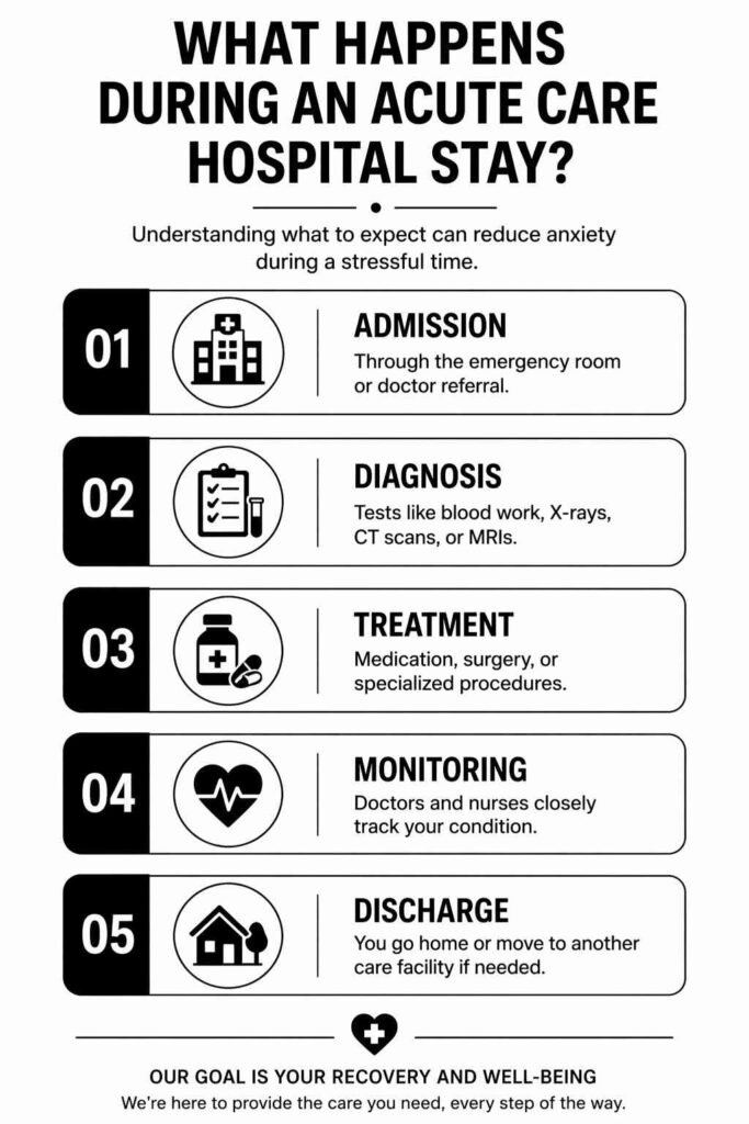 What Happens During an Acute Care Hospital Stay
