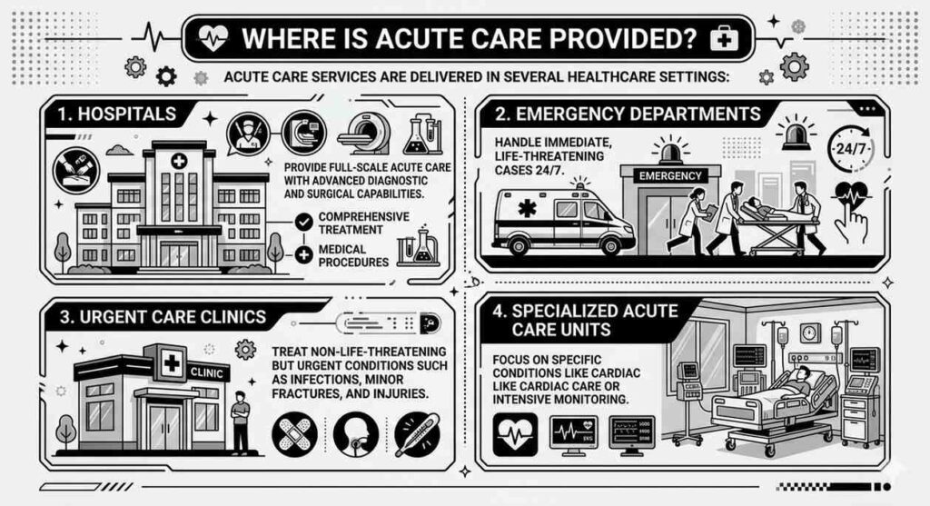 Where Is Acute Care Provided?