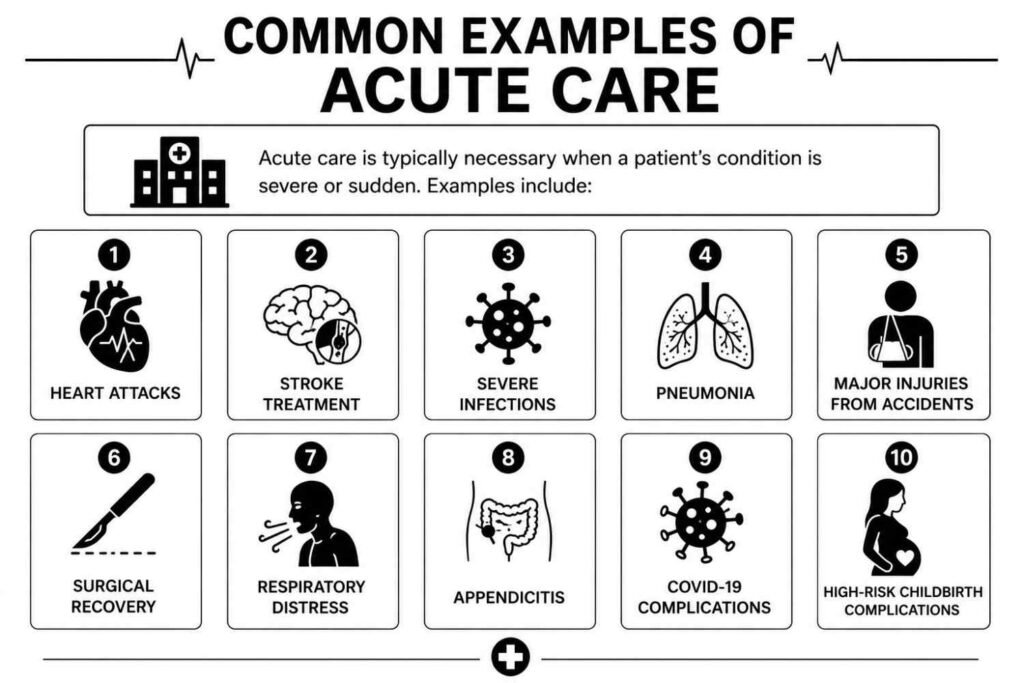 Common Examples of Acute Care
