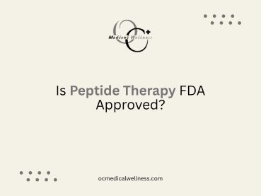 Is Peptide Therapy FDA Approved?