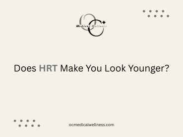Does HRT Make You Look Younger?