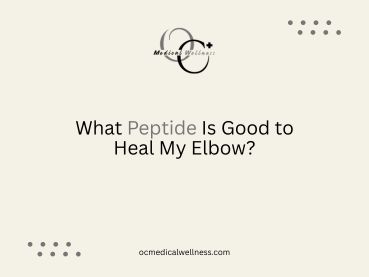 What Peptide Is Good to Heal My Elbow?