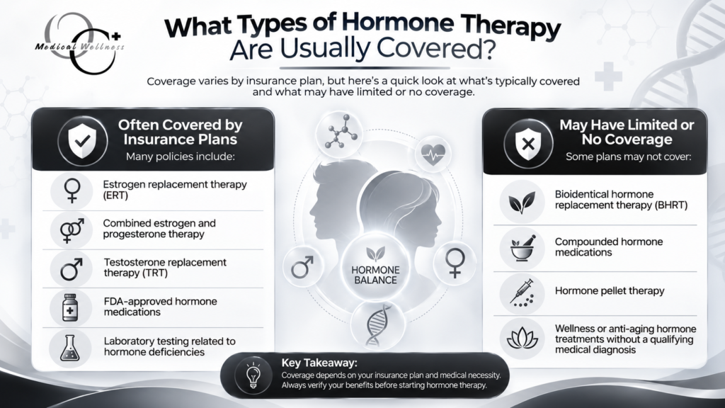 What Types of Hormone Therapy Are Usually Covered