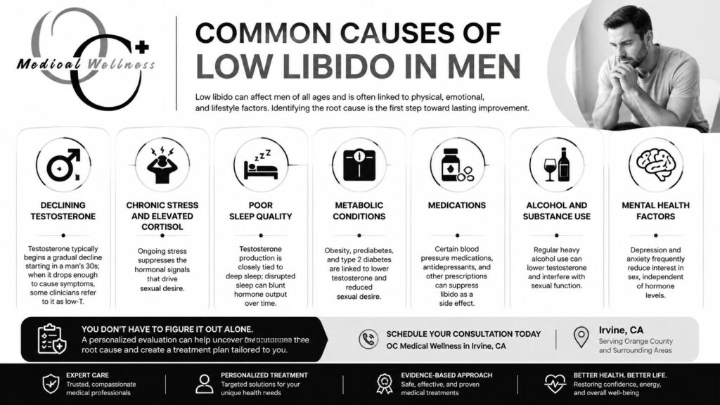 Low Libido in Orange County: Causes, Symptoms & Treatment for Men & Women