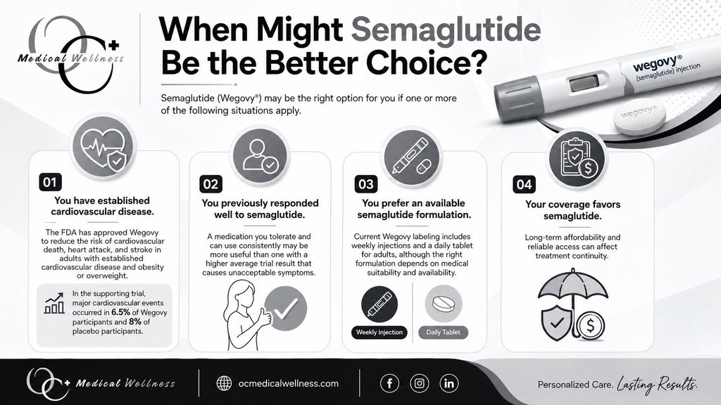 When Might Semaglutide Be the Better Choice